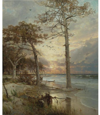 William Trost Richards : AT ATLANTIC CITY