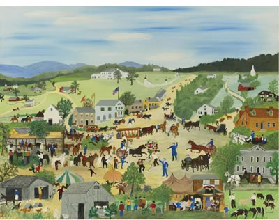 Grandma Moses : COUNTY FAIR