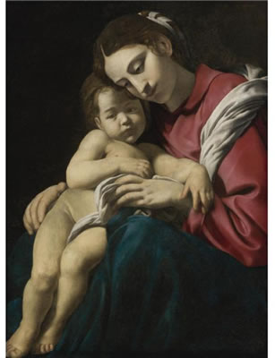 Giovanni Battista Caracciolo : MODONNA AND CHILD