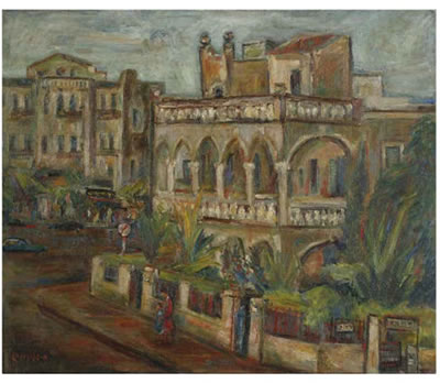 Chaim Gliksberg : A HOUSE ON HESS STREET (PREUSS HOUSE)