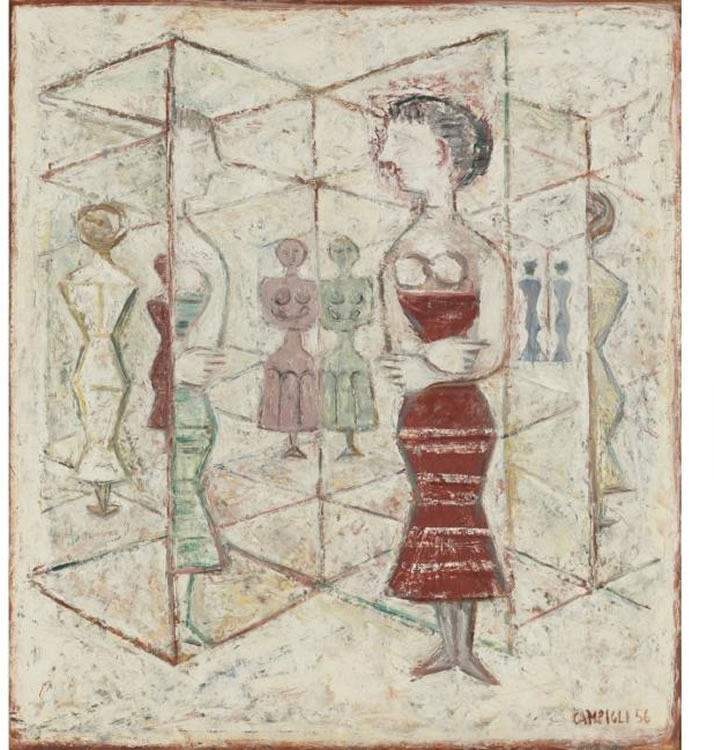 Massimo Campigli : From Auction Records