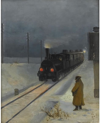 Abraham Neumann : THE NIGHT TRAIN