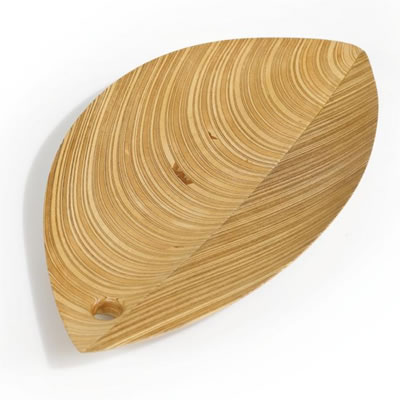 Tapio Wirkkala : A SUPERB AND RARE LEAF PLATTER