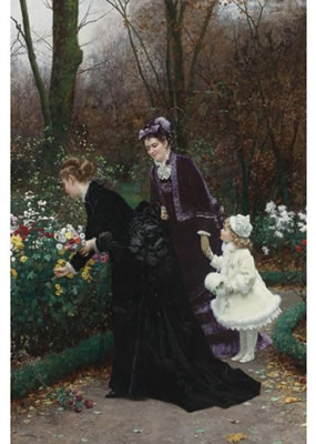 Marie-Francois Firmin-Girard : LE JARDIN DE LA MARRAINE