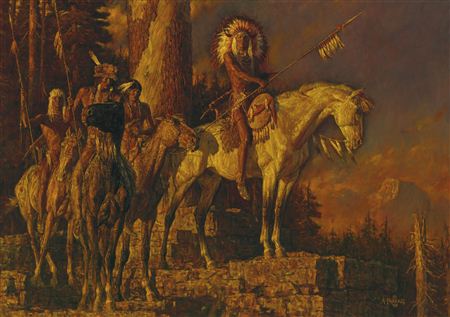 Arnold Friberg : THE EYES OF CHIEF JOSEPH