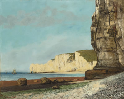 Gustave Courbet : ÉTRETAT: LES FALAISES