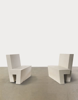 Scott Burton : TWO PART BENCH: A PAIR