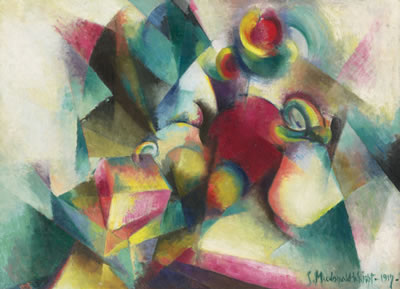 Stanton MacDonald-Wright : STILL-LIFE SYNCHROMY