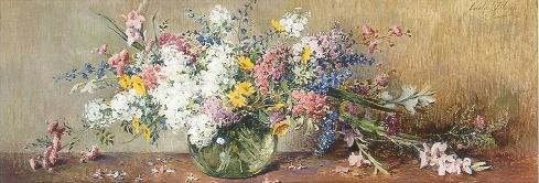 Carle Blenner : Floral Still Life