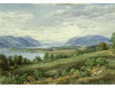 John Hill : The Hudson River from Cold Spring