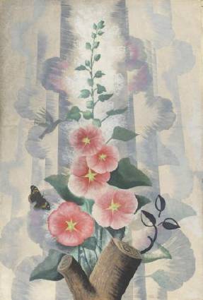 Konrad Cramer : Hollyhocks