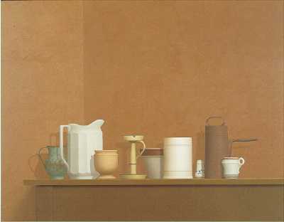 William H Bailey : Still Life-Villa Aurelia