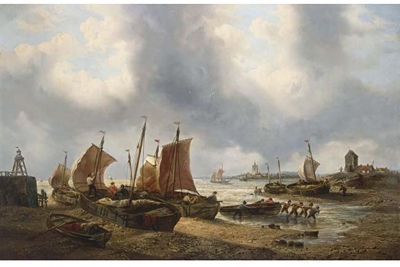 Francois Etienne Musin : 'A FRESH BREEZE OFF SCHEVENINGEN'