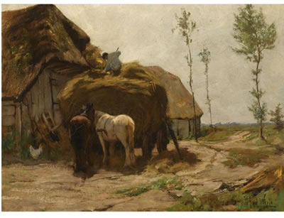 Hermanus Johannes van der Weele : THE PROVISIONING OF THE HAYLOFT