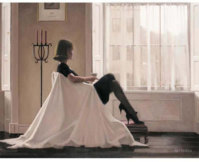 Jack Vettriano : IN THOUGHTS OF YOU