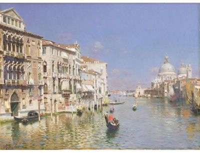 Rubens Santoro : THE GRAND CANAL, VENICE