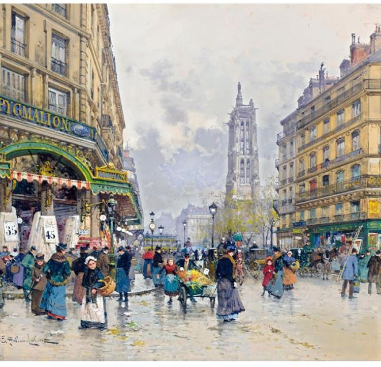 Eugene Galien-Laloue : From Auction Records