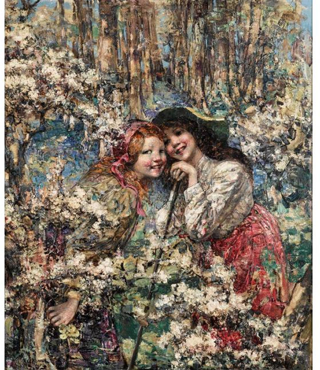 Edward Atkinson Hornel : From Auction Records