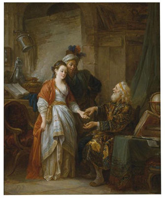 Jean Baptiste Leprince : THE FORTUNE-TELLER