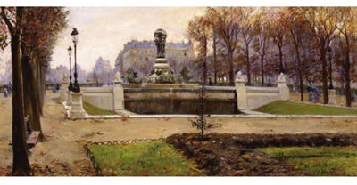 Ulisse Caputo : LE JARDIN DU LUXEMBOURG, PARIS