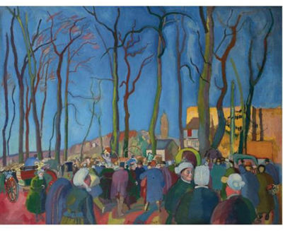 Raoul Dufy : La Foire Aux Oignons