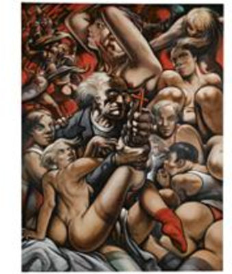 Peter Howson : THE TEMPTATION OF ST. ANTHONY