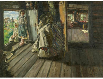 Pavel Alexandrovitch Radimov : DACHA INTERIOR