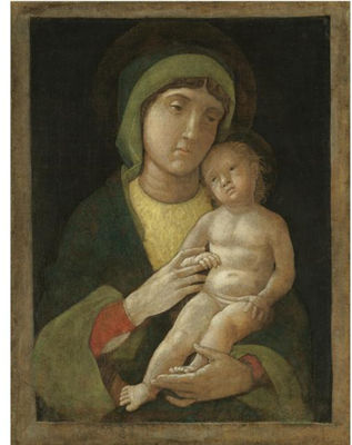 Andrea Mantegna : THE MADONNA AND CHILD