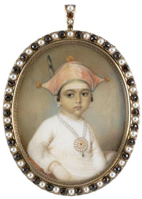 Edward Nash : PORTRAIT OF MOODA MAJI OF COORG