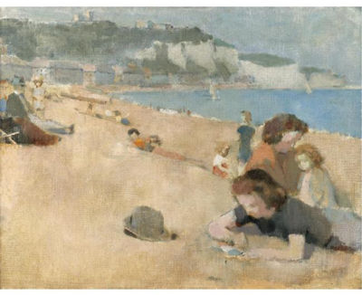 Tom Carr : ON THE BEACH, DOVER