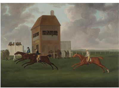 John Nost Sartorius : LURCHER BEATING KITT CARR AND ORMOND