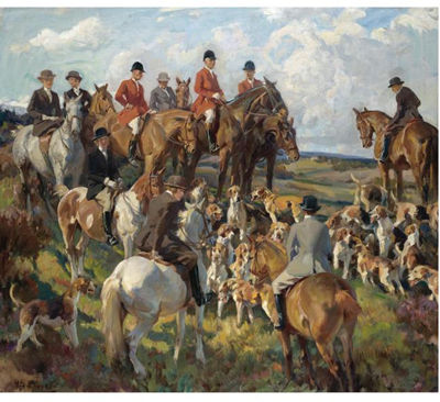 Harold Septimus Power : THE MEET ON THE MOOR