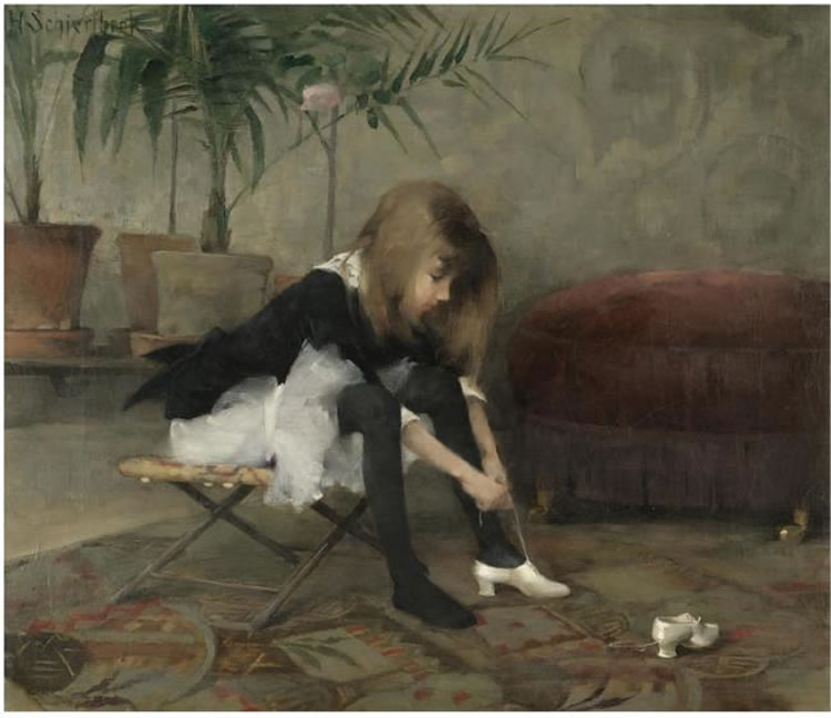 Helene Schjerfbeck : From Auction Records