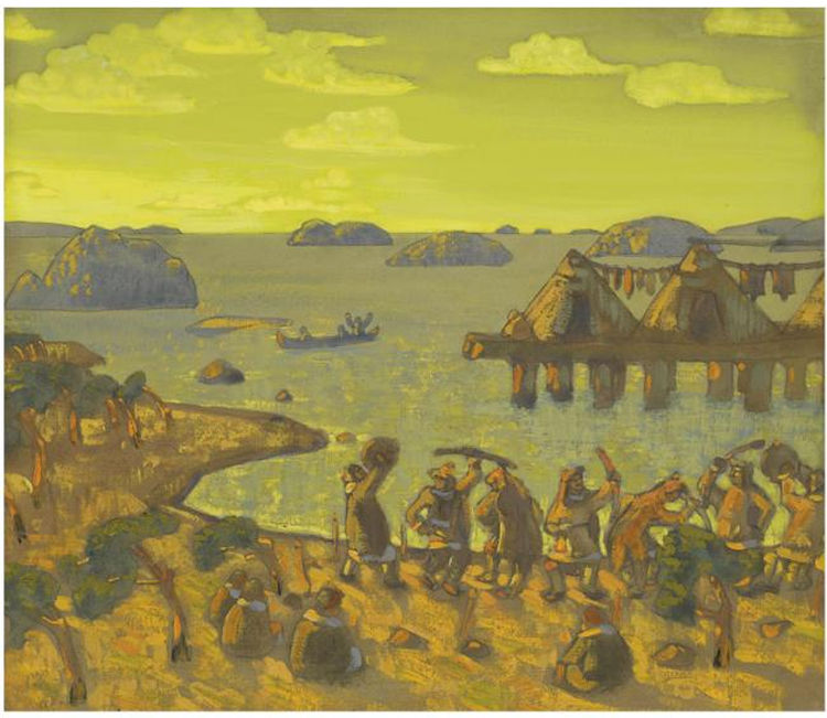 Nicholas Konstantinovich Roerich : From Auction Records