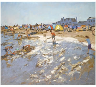 Andrew Macara : BEACH CRICKET, LYME REGIS