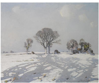 William Thomas Wood : SNOW SHADOWS