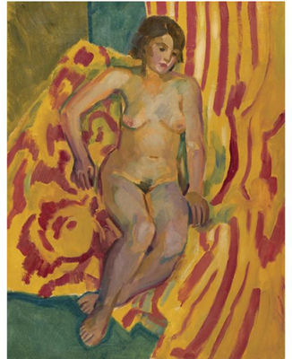 Nikolai Andreevich Tyrsa : SEATED NUDE