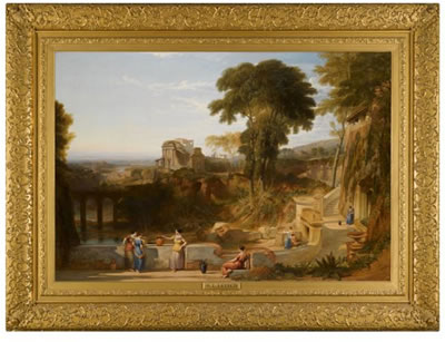 William Leighton Leitch : THE VILLA FOUNTAIN