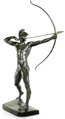 Ernst Moritz Geyger : BOGENSCHÜTZ (THE ARCHER)