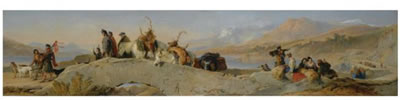 Edwin Henry Landseer : RETURN FROM THE STAGHUNT