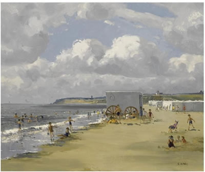 Campbell Archibald Mellon : BEACH HUTS