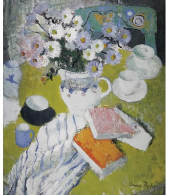 Anne Redpath : MICHAELMASS DAISIES