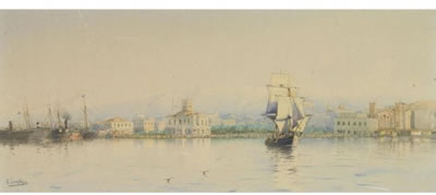 Spyridon Scarvelli : PIRAEUS HARBOUR