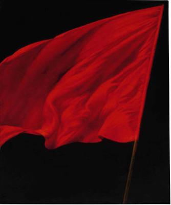 Komar & Melamid : The Red Flag (from Nostalgic Socialist Realism series)