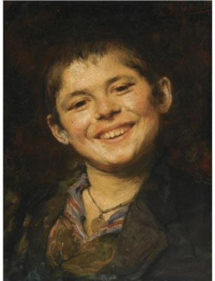 Georgios Jakobides : LAUGHING BOY