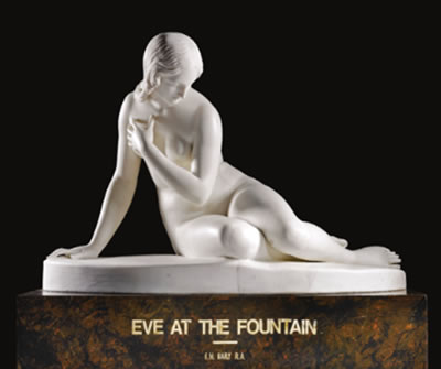 Edward Hodges Bailey : EVE AT THE FOUNTAIN