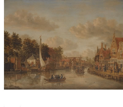 Jacobus Storck : AMSTERDAM, A VIEW ON THE OVERTOOM