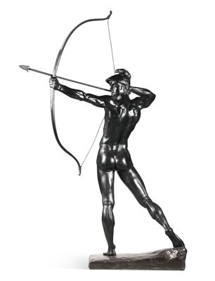 Ernst Moritz Geyger : BOGENSCHÜTZE (THE ARCHER)