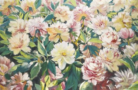 Vladimir/Alexandre Dubossarsky and Vinogradov : PEONIES