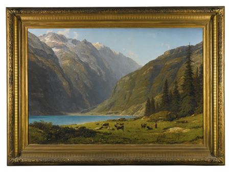 Alfred Chavannes : Alpine Valley